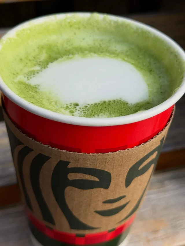 初めてスタバで抹茶ラテ頼んでみた。
美味しけど甘すぎdeath