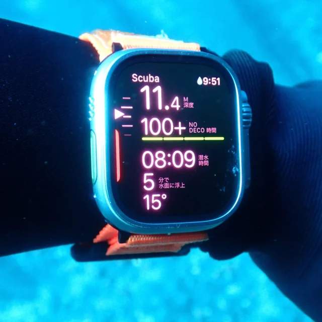 久しぶりに大久保に潜ったら15℃！
ビックらこいた