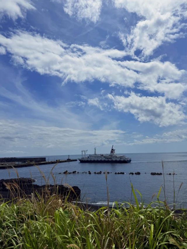 借りもののさるびあ丸到着。

#三宅島 #さるびあ丸